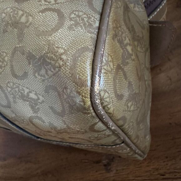 Vintage Celine Horse Carriage Monogram Coated Canvas Mini Boston Bag - Picture 15 of 16